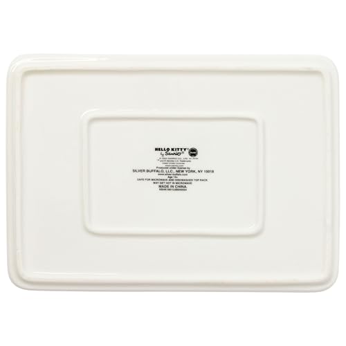 Image of Silver Buffalo Sanrio Hello Kitty Ceramic Sushi Set, 3 Piece Set