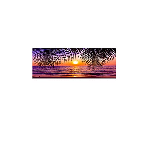 Kit peinture diamant 5D coucher de soleil grand format, idée cadeau artistique adulte