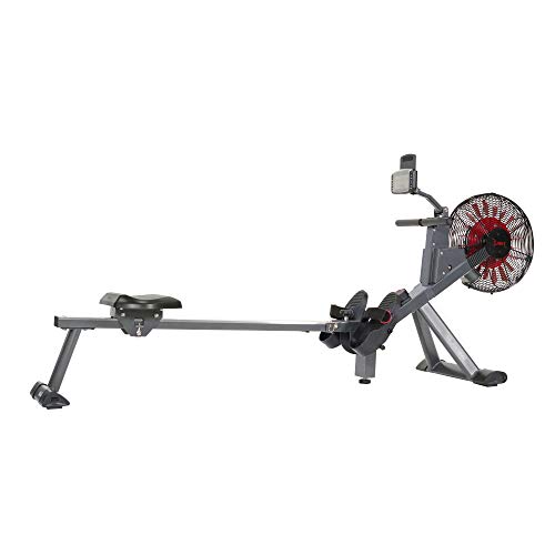 Sunny Health & Fitness Air Plus Magnetic Resistance Rowing Machine – Sf-Rw5940, Gray #TOP6