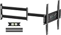 USX STAR Corner TV Wall Mount Long Arm TV Mount Bracket for 32-70 Inch TVs, Full Motion Mounts with 32” Articulating Arms Extension & Tilt & Swivel, Holds up to 400x400mm VESA, 80 lbs for 55 65 TVS