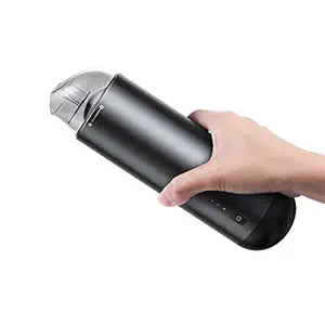 Baseus Car Vacuum, Cordless Portable Car Vacuum Cleaner High Power for Quick Car Cleaning, DC 15V Portable Auto Vacuum CleanerBlack