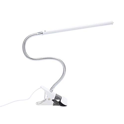 Preisvergleich Produktbild Beauty-Tattoo-Lampe mit Clip, Tischlampen, Kosmetiker-Lampe, multifunktional, für Maniküre, Tattoo-Lesegerät, flexibler Hals, um 360 Grad drehbar, USB-Ladekabel, Helligkeit einstellbar
