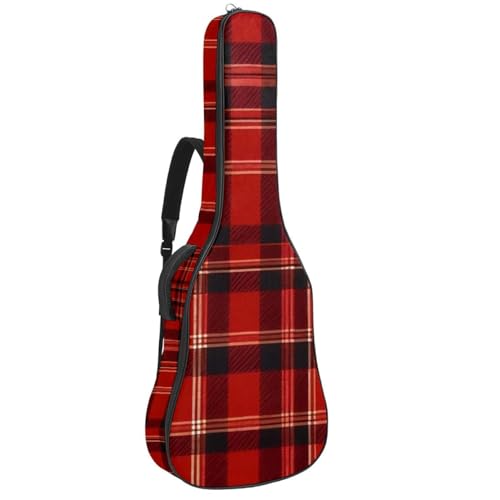 Sac de transport pour guitare acoustique imperméable protégeant des chocs et de la pluie
