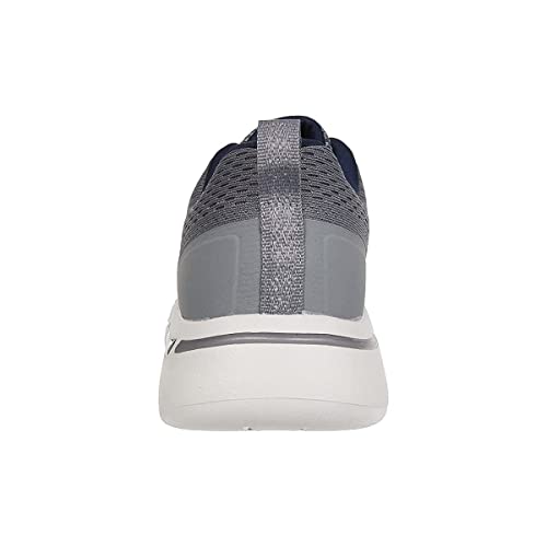 Image of Skechers Men's Go Walk Arch Fit Mesh Lace-Up | Arch Fit Removable Insole, Ultra Go Cushioning, Comfort Pillar Technology, Breathable Mesh Upper, Machine Washable