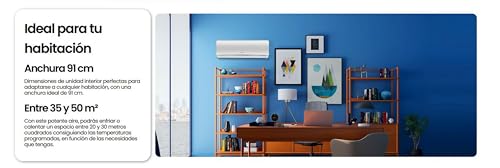Miniatura 6 de Infiniton Aire Acondicionado Sptse18a2, 18000 Btu, Wifi Incorporado, Bomba De Calor, Control Remoto, Modo Sleep, A , Blanco
