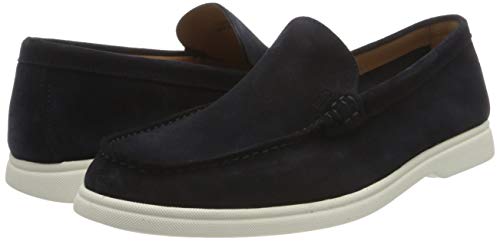 BOSS Sienne_Mocc_SD, Mocassino Uomo, Blu Scuro