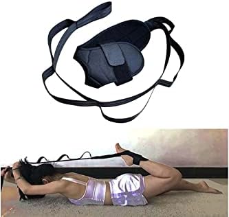 Bundera Yoga Linda Siyah Ayak Bacak Germe Askısı Pilates Fitness Kardiyo Vücut Kas Geliştirici Spor Aleti - Görsel 2