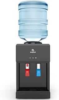 Avalon Premium Hot/Cold Top Loading Countertop Water Cooler Dispenser With Child Safety Lock