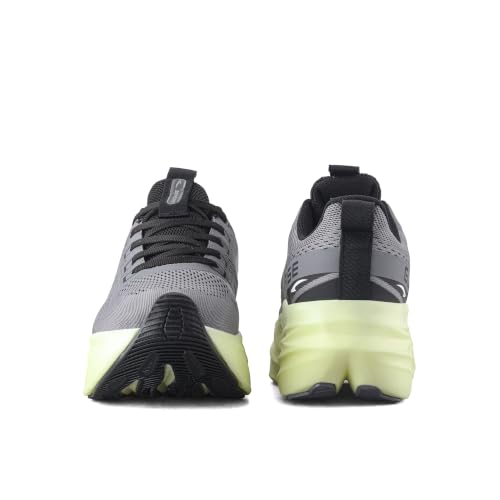 Image of ASIAN Aerofoam-01 Men's Running Shoes with Breathable Mesh Upper | Energy Return Sole, Lace-Up Fit & Lightweight Comfort