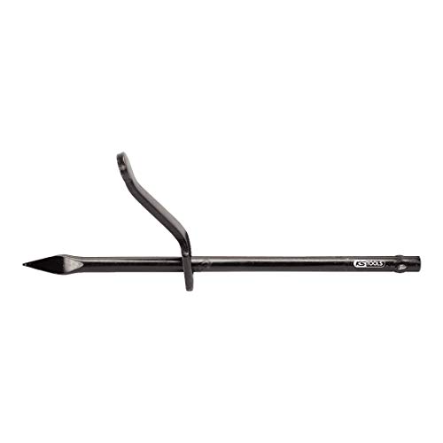 KS TOOLS 156.0560 - Chevillette de Maçon Noir - Chevillette Ronde en Acier au carbone - 250 mm