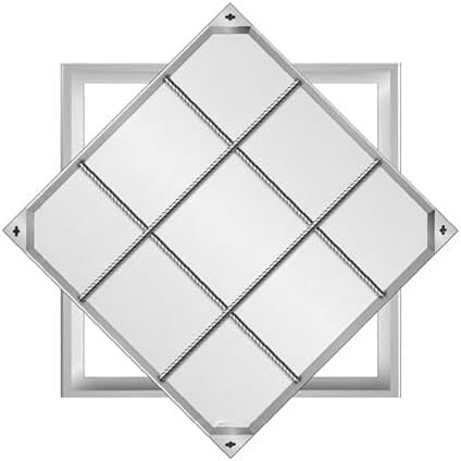 Invisible Stainless Steel Manhole and Frames Square Septic Tank Covers