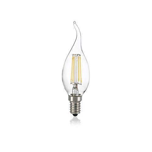 Ideal LUX Lampadina Classic e14 4w c.Vento trasp