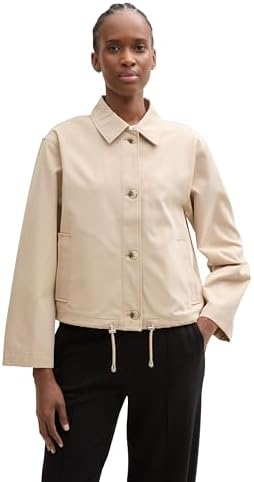 TOM TAILOR 1044401 jas dames, 10658 - Cement Grey Mélange, M