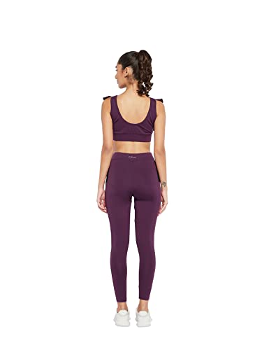 Image of Clovia Women's Snug Fit High-Rise Active Tights
