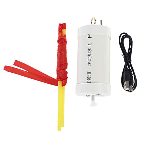 Myazs Ventilador de techo para moscas y insectos alejados de los alimentos, 4400 mAh, con cable de 1 m