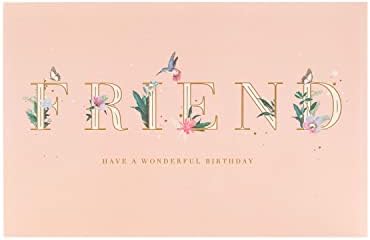 Birthday Card for Her - Birthday Card for Friend - Friend - Contemporary Design