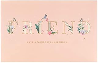 Birthday Card for Her - Birthday Card for Friend - Friend - Contemporary Design