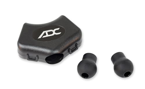 Image of ADC - 619SM Adscope Lite 619 Ultra Lightweight Clinician Stethoscope with Tunable AFD Technology, Smoke Finish with Metallic Gray Tubing