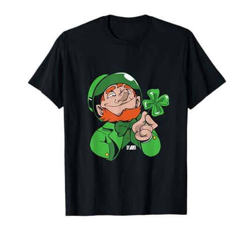 Irland Saint Patrick's Day St. Irish Beer Whiskey Kleeblatt T-Shirt