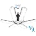 Tanbaby Basement Light, Garage Lights, LED Shop Light, Shop Work Lights, LED Garage Lighting 6000LM, Shop Lights, 60W Garage Ceiling LED Lights, Overhead Garage Light (60W Warm Light)