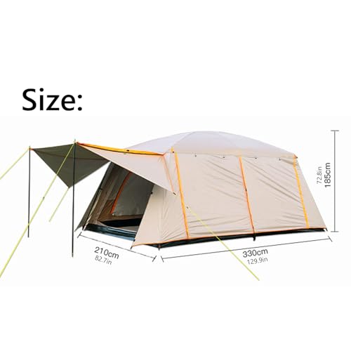Carpa de camping Ejoyous para 2 personas miniatura 2