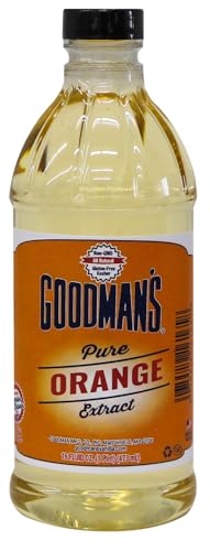 Goodman's Pure Orange Extract - Gluten-Free, Non-GMO, Kosher, Nat...