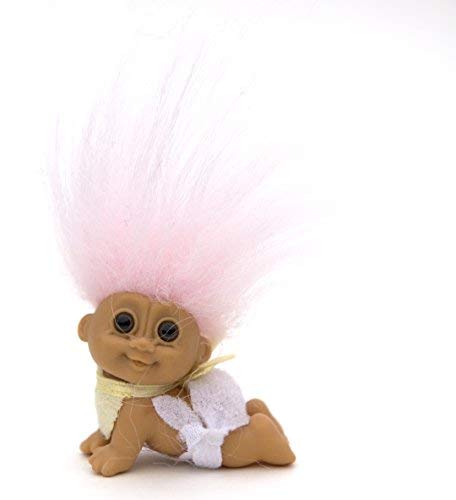 Muñeco Troll Bebé Vintage Coleccionable miniatura 1