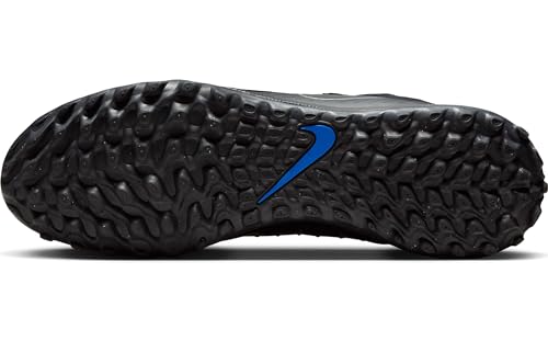 Nike Phantom Luna 2 Academy TF High-Top Soccer Shoes (FJ2566-001, Black/Black) Size 124