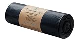 TSP Schwerlast Müllsäcke 240L - aus mind. 90% Post-Consumer-Abfällen (PE) - Blauer Engel zertifiziert - 10er Rolle - extrem reißfest (70 μm) - 1000x1250 mm - ideal für Renovierung und Gewerbe-Abfälle