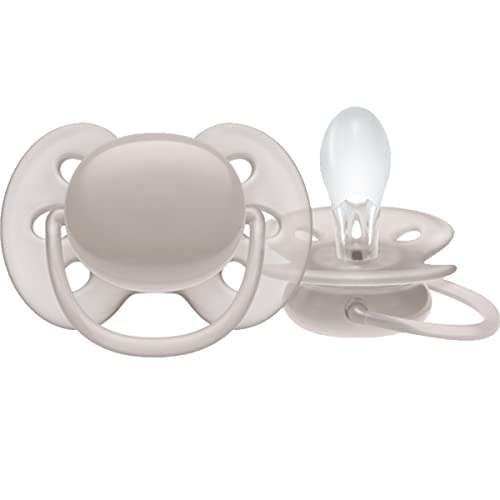 Chupeta Ultra Soft Uniatária Seda Bege 6-18M Philips Avent