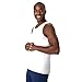 Hanes mens X-temp 2 Pack Tank Top Cami Shirt, White, Large US