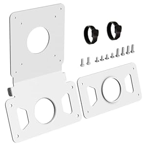 Adapter VESA Mount Kit Compatible with Apple iMac 21.5 inch & 27 inch Models Late 2009 to 2020, Heavy-Duty Alloy with Durable Coating, Converts to 75x75/100x100 mm VESA Pattern, All Screws Included