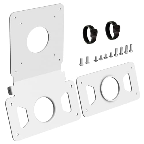 Adapter VESA Mount Kit Compatible with Apple iMac 21.5 inch & 27 inch Models Late 2009 to 2020, Heavy-Duty Alloy with Durable Coating, Converts to 75x75/100x100 mm VESA Pattern, All Screws Included