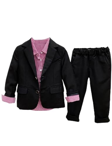 Costume garçon un bouton smoking deux pièces chic revers échancré