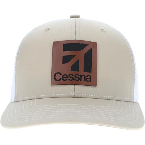Cessna Modern Logo Heritage Pilot Trucker Hat - Walnut