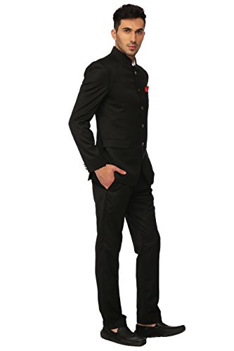 Men's Ethnic Contemporary Wedding Bandhgala Jodhpuri Suit Set-3 Colors Available3