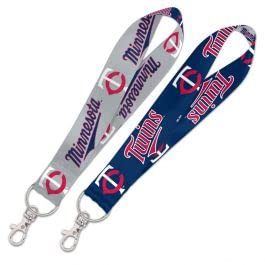 MLB Minnesota Twins Lanyard Key Strap, 1"