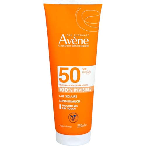 Avène Sonnenmilch LSF 50 100% invisible für empfindliche Haut, 250 ml Creme