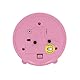Depesche 13546 TOPModel My BFF - Wecker in Rosa für Kinder, mit Model-Motiv, lautlose Uhr mit Licht-Funktion, inklusive Batterie