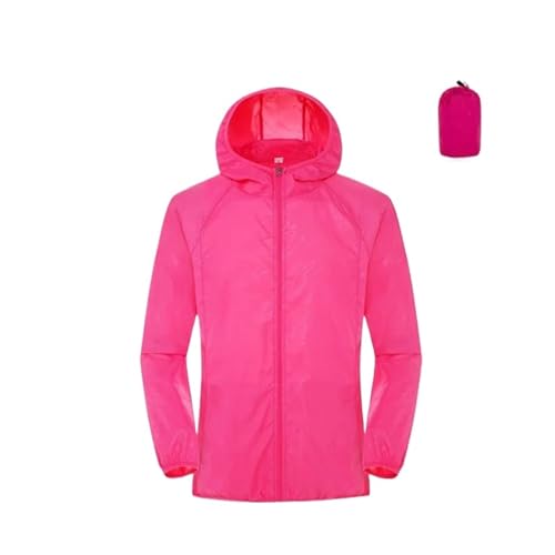 Vêtement de protection solaire unisexe veste imperméable contre vent et pluie