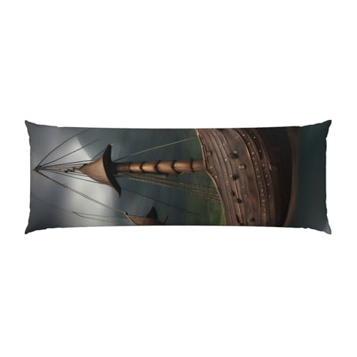 Housse de coussin Vikings motif drakkar pour sublimer votre canapé - 3
