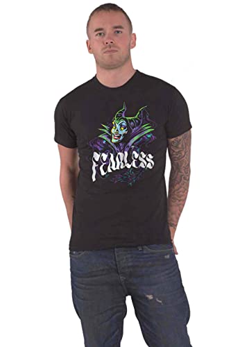 T-shirt Maleficent Sleeping Beauty Disney Noir Reveillez le Cote Fearless en Vous