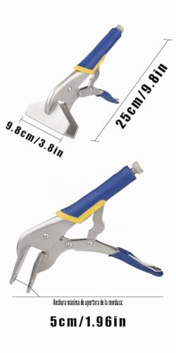 Miniatura 2 de 10 Pulgadas Alicates Para Doblar,Blechbiegezange,Blechzange,Faltzange Bieger,Metall Biegezangenwerkzeug,Rutschfeste Falzzzange,Multifunktions Abkantzange,Faltzange Zum Biegen Und Glätten Von