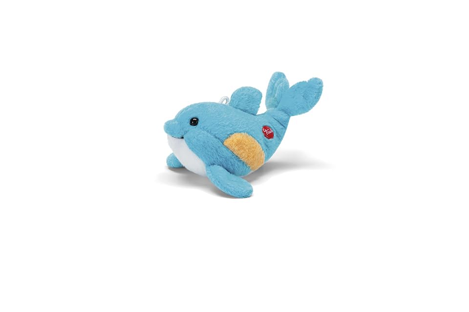 Trudi Sw Col Delfino | Peluche regalo per Natale e Compleanno, Animali di peluche | 9,5x6,5x12 cm taglia XXS | Sweet collection | modello 51390
