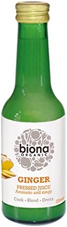 Biona Organic Ginger Juice 200ml (Pack of 2)