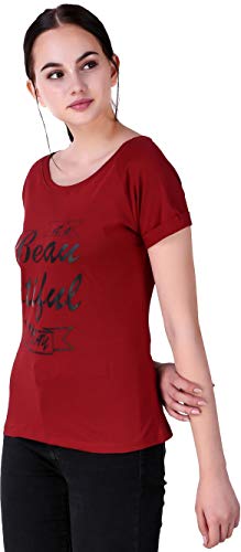 Image of NIVIK Printed Cotton T-Shirt for Women