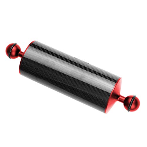 VMS INDIA Underwater Diving Carbon Fiber Float Arm Ball Buoyancy Extend Bracket Red
