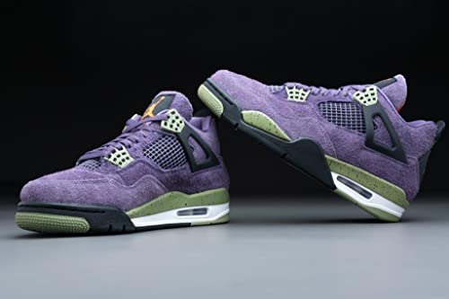 Air Jordan 4 Retro WMNS - Purple Canyon / Orange Safety by Nike3