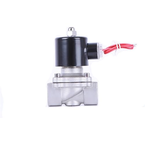 Válvula solenoide de acero inoxidable de 1/2 pulgada con rosca NPT 4