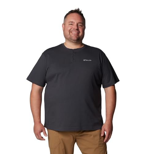 Columbia Men's Landroamer Short Sleeve Henley II, Shark, X-Large - image 5
